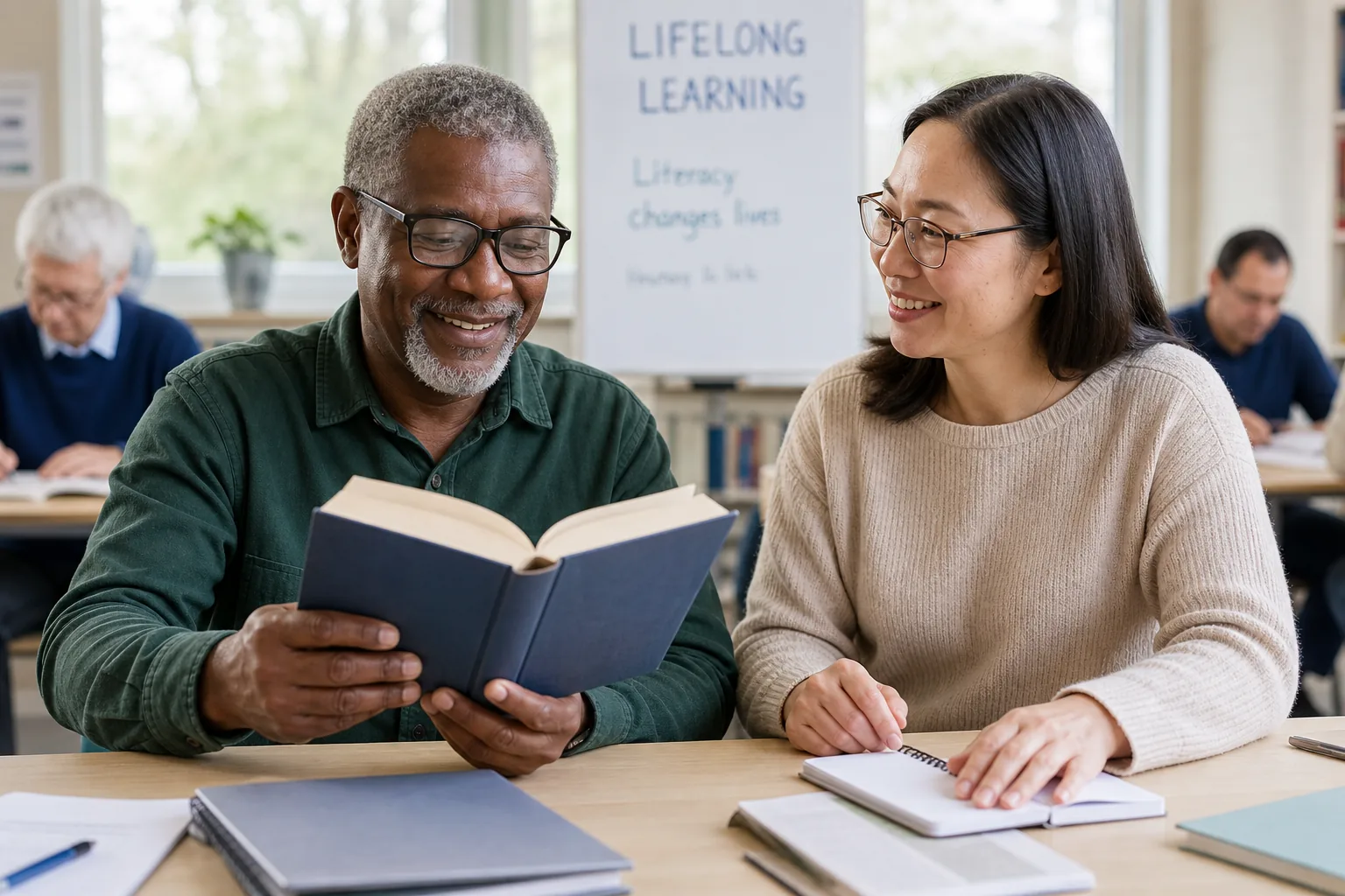 Adult Literacy: It's Never Too Late to Learn