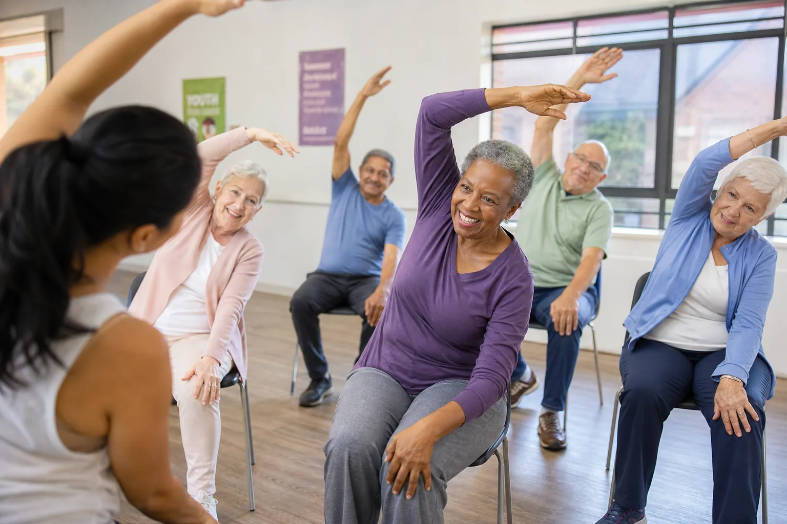 Seniors wellness session